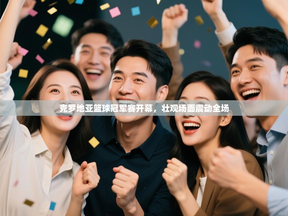 克罗地亚篮球冠军赛开幕，壮观场面震动全场