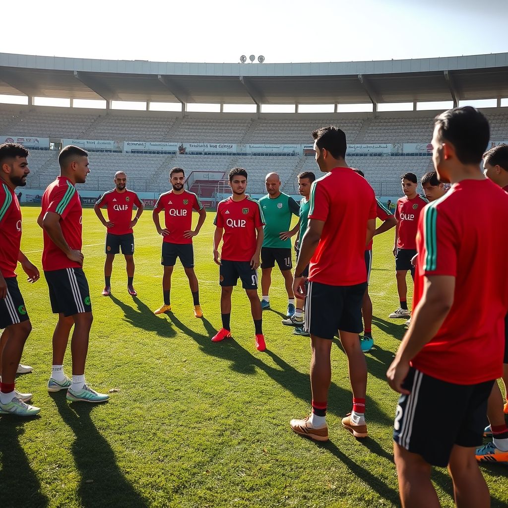 半岛体育电脑版下载-摩洛哥瓦赫达球员积极备战，誓夺更好名次